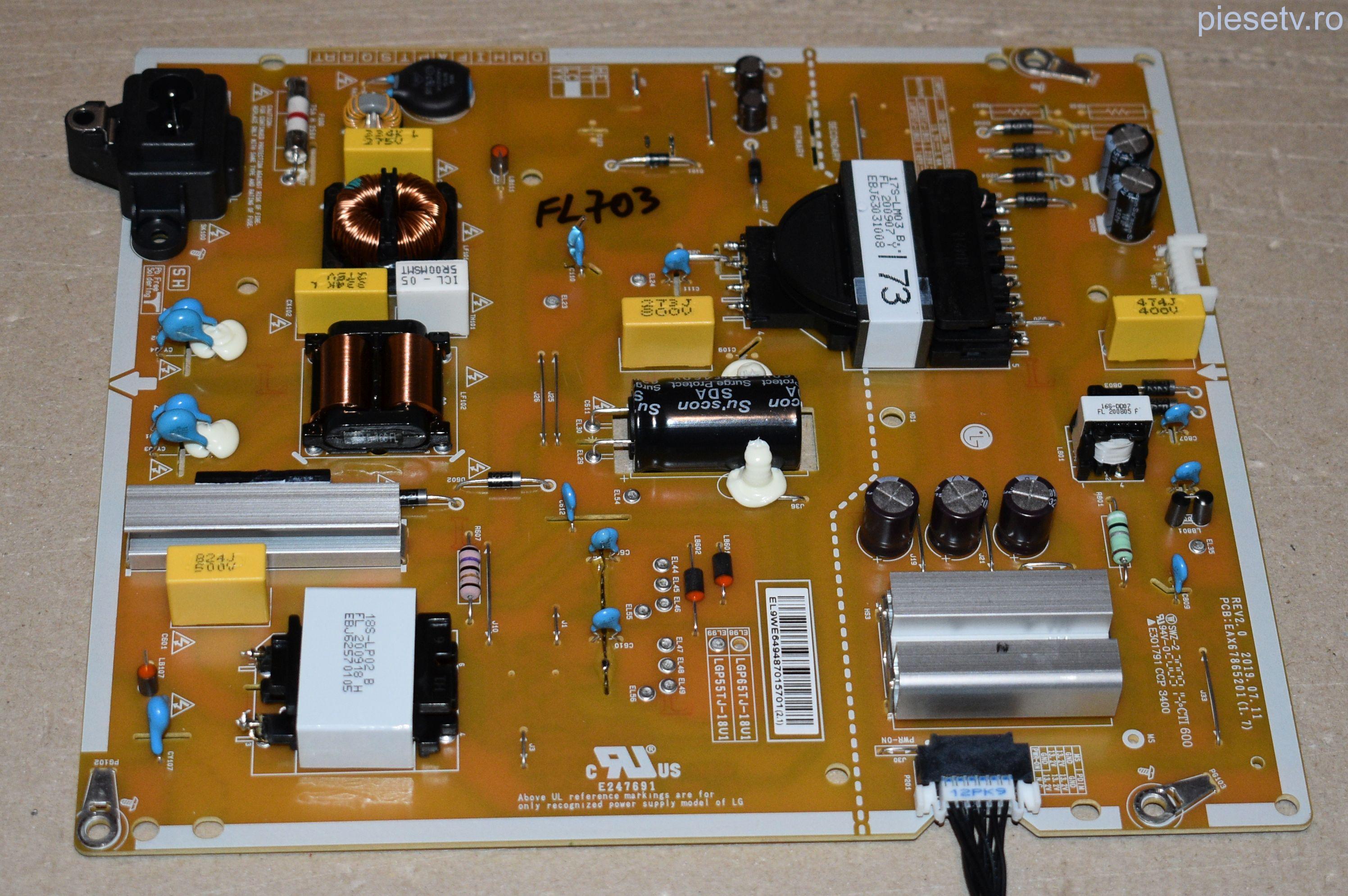 LGP55TJ-18U1 = EAX67865201 (1.7) - pozitia FL703 BIG18