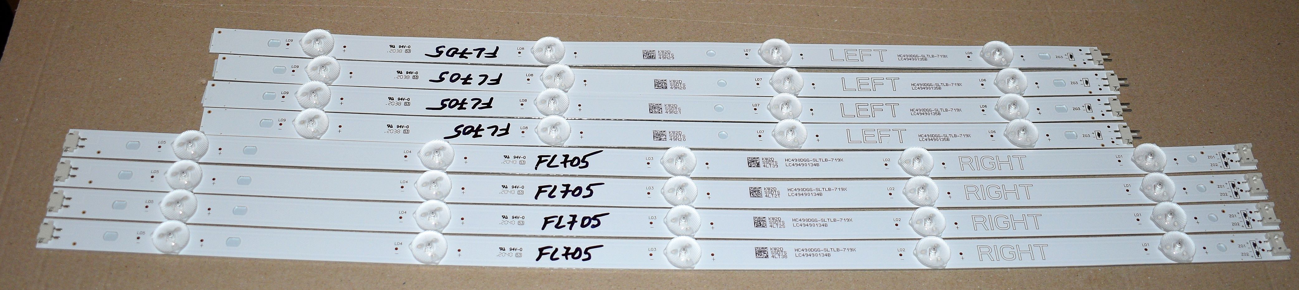 HC490DGG-SLTLB-719X LC49490135B + HC490DGG-SLTLB-719X LC49490134B pozitia FL705