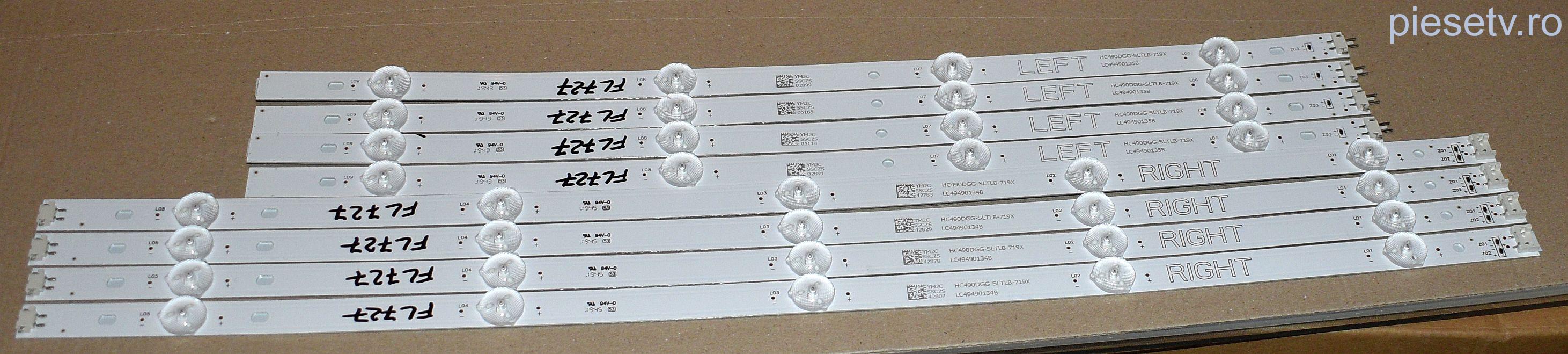 HC490DGG-SLTLB-719X LC49490135B + HC490DGG-SLTLB-719X LC49490134B pozitia FL727