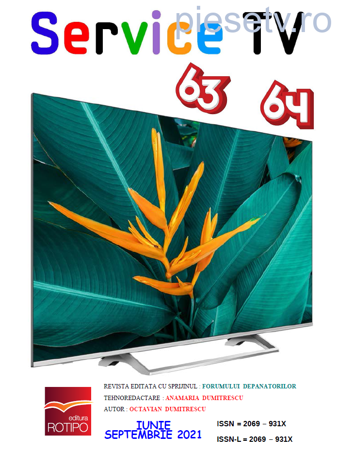            SERVICE TV - Nr 63 / 64 - iunie - septembrie 2021