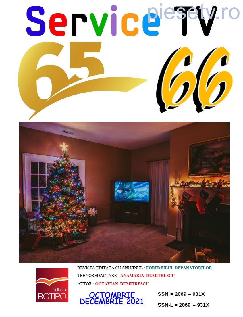             SERVICE TV - Nr 65 / 66 - octombrie - decembrie 2021