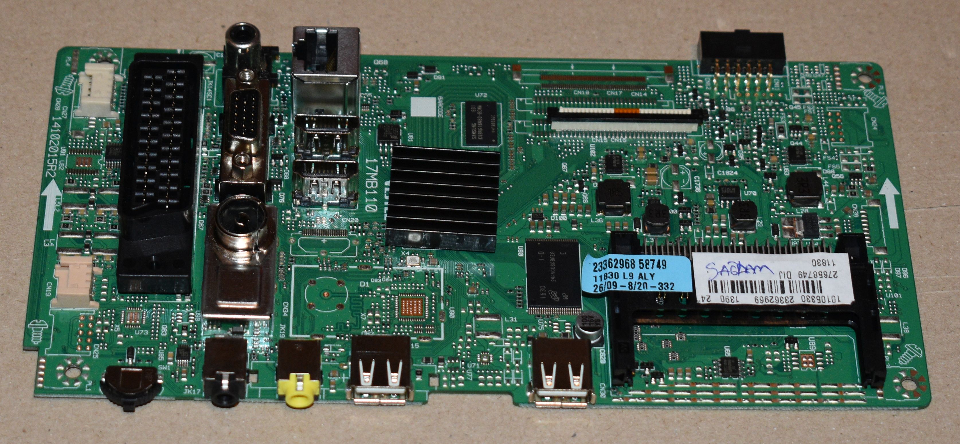 17MB110 conector alimentare mic , conector LVDS HD tip LG - pozitia GB14