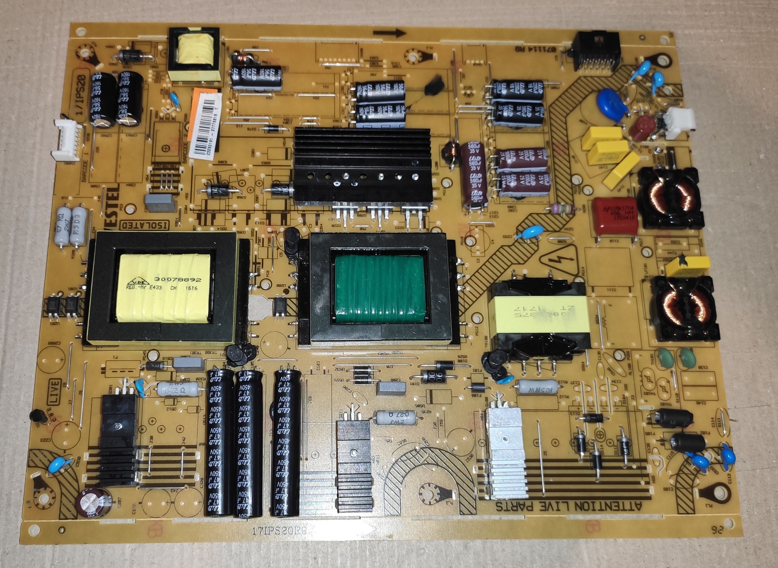 17IPS20 R9 49" EDGE 23290191 VES490QNEL-2D MB100 - pozitia GB123