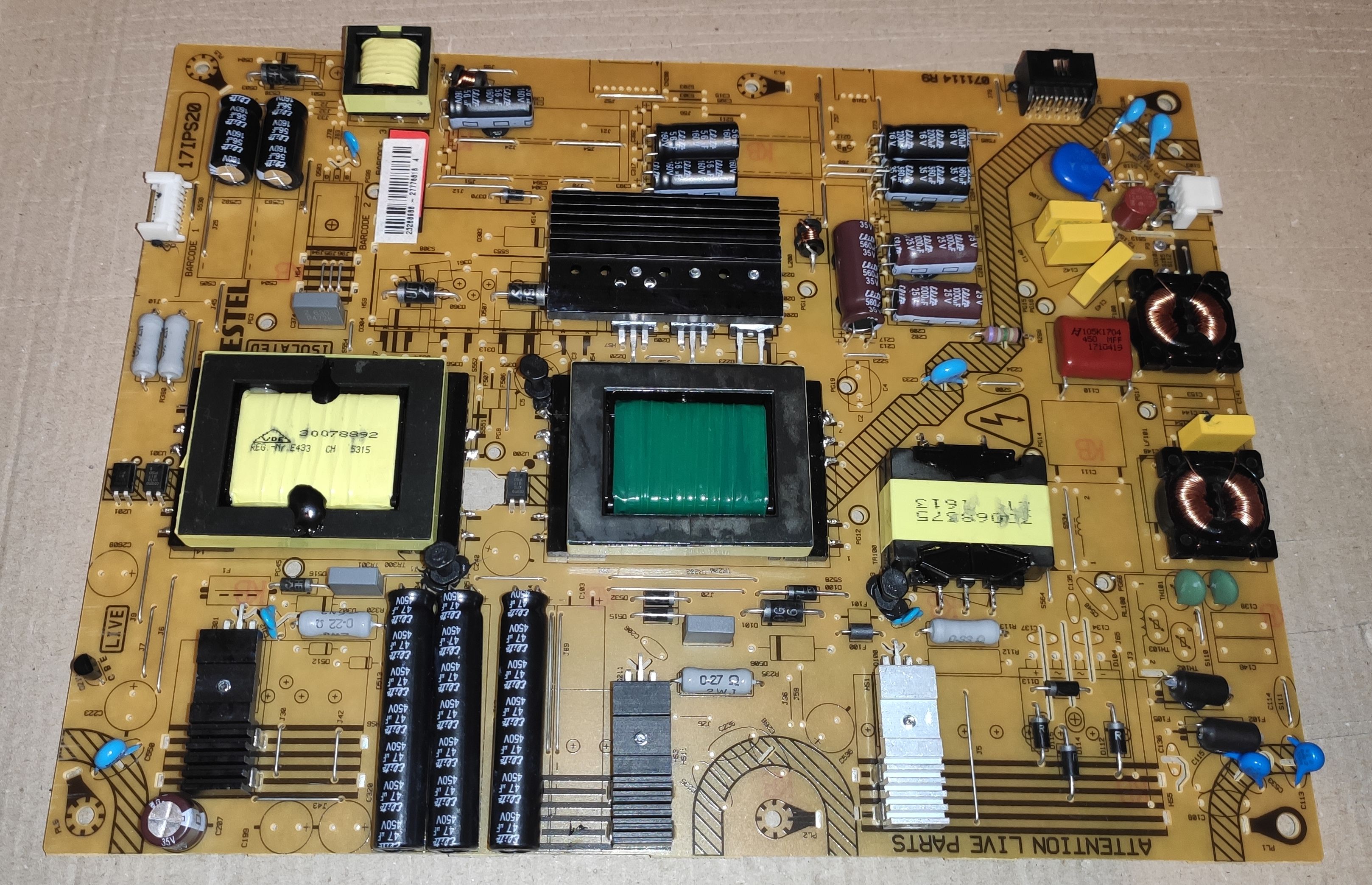 17IPS20 R9 55" EDGE 23288988 VES550QNEL-2D MB100 - pozitia GB124