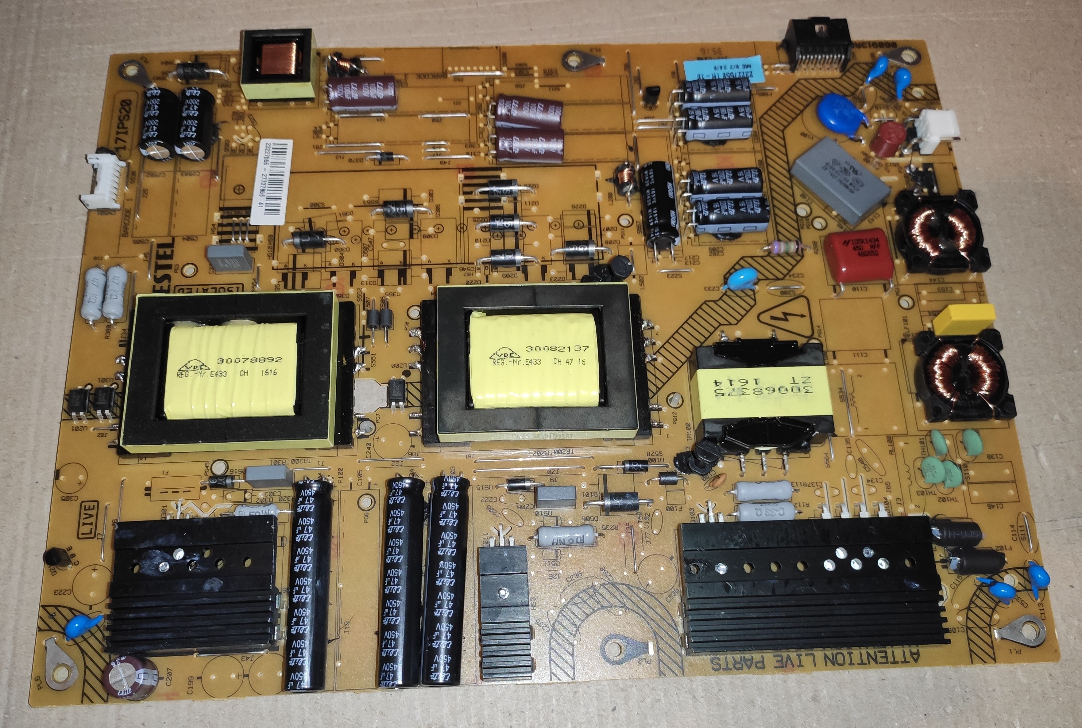 17IPS20 R6 55inch EDGE 23227555 VES550UNES-2D MB91 - pozitia GB128