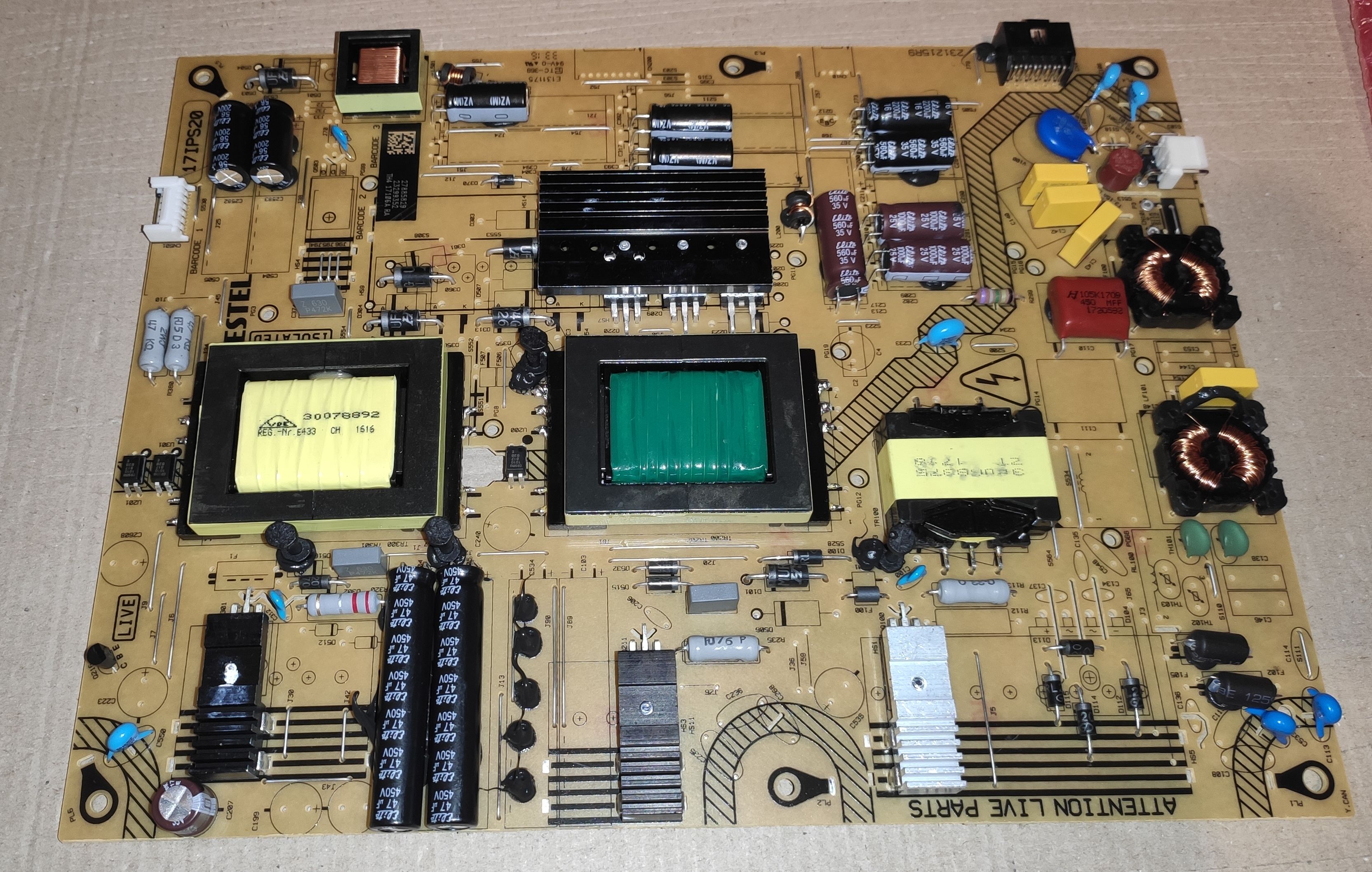17IPS20 R9 55" 23299352 VES550QNDS-2D MB100 - pozitia GB129
