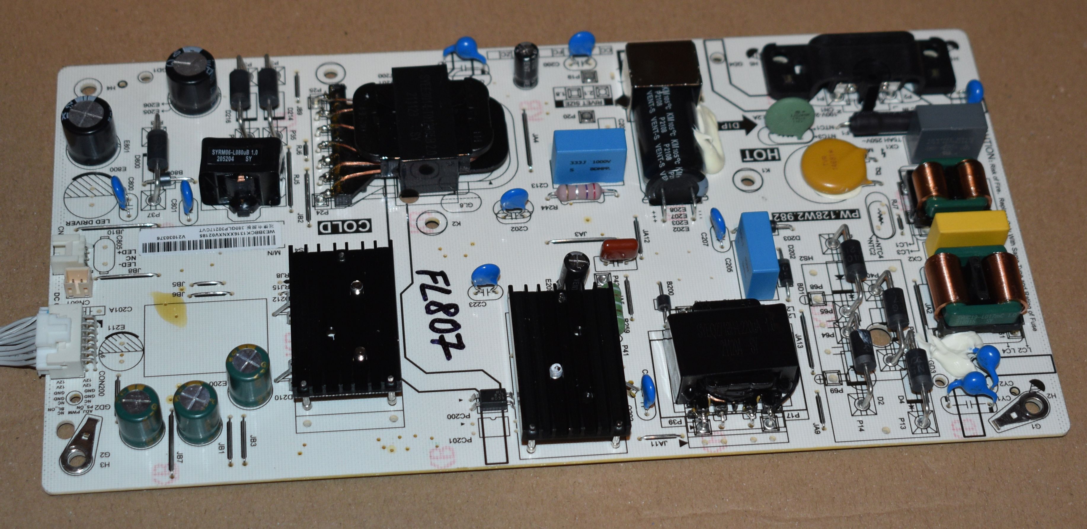 PW.128W2.982 50" - pozitia FL807