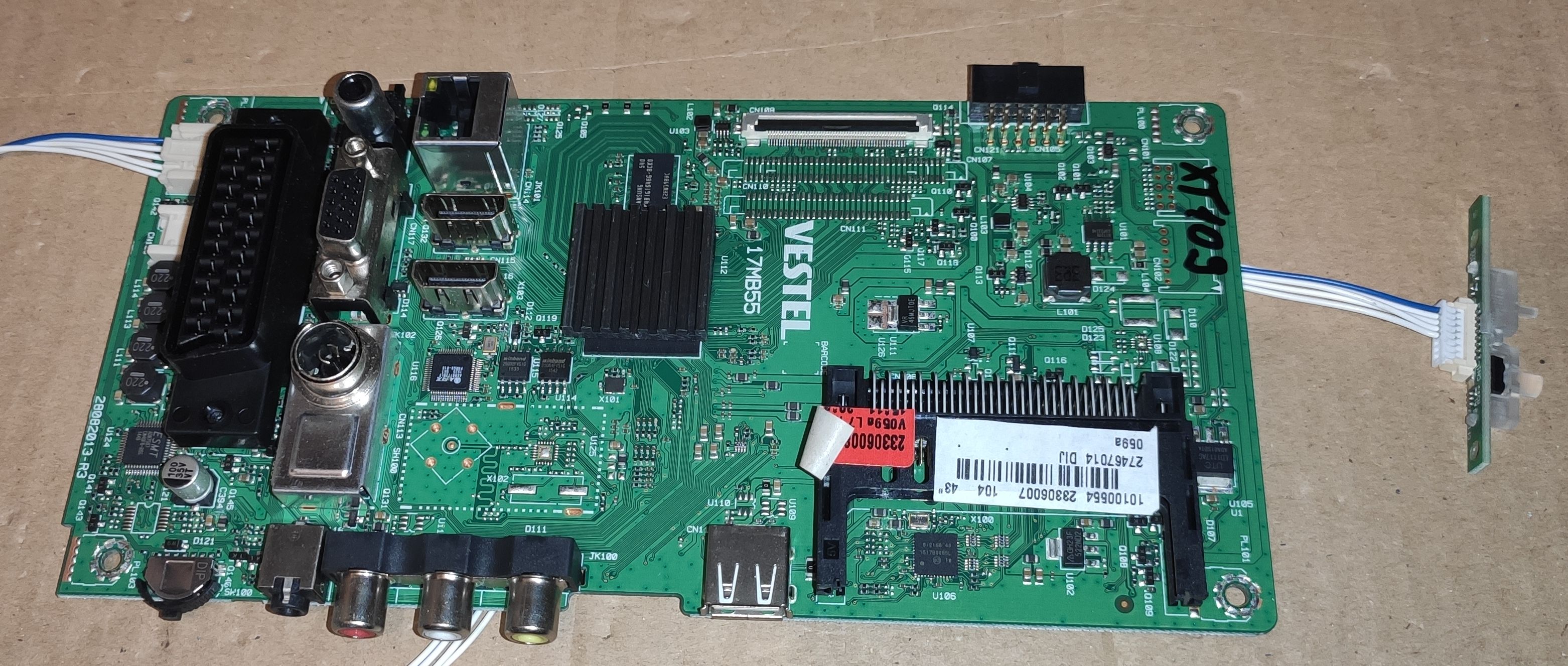 17MB55 - pozitia XT112 XT149 XT156 XT174