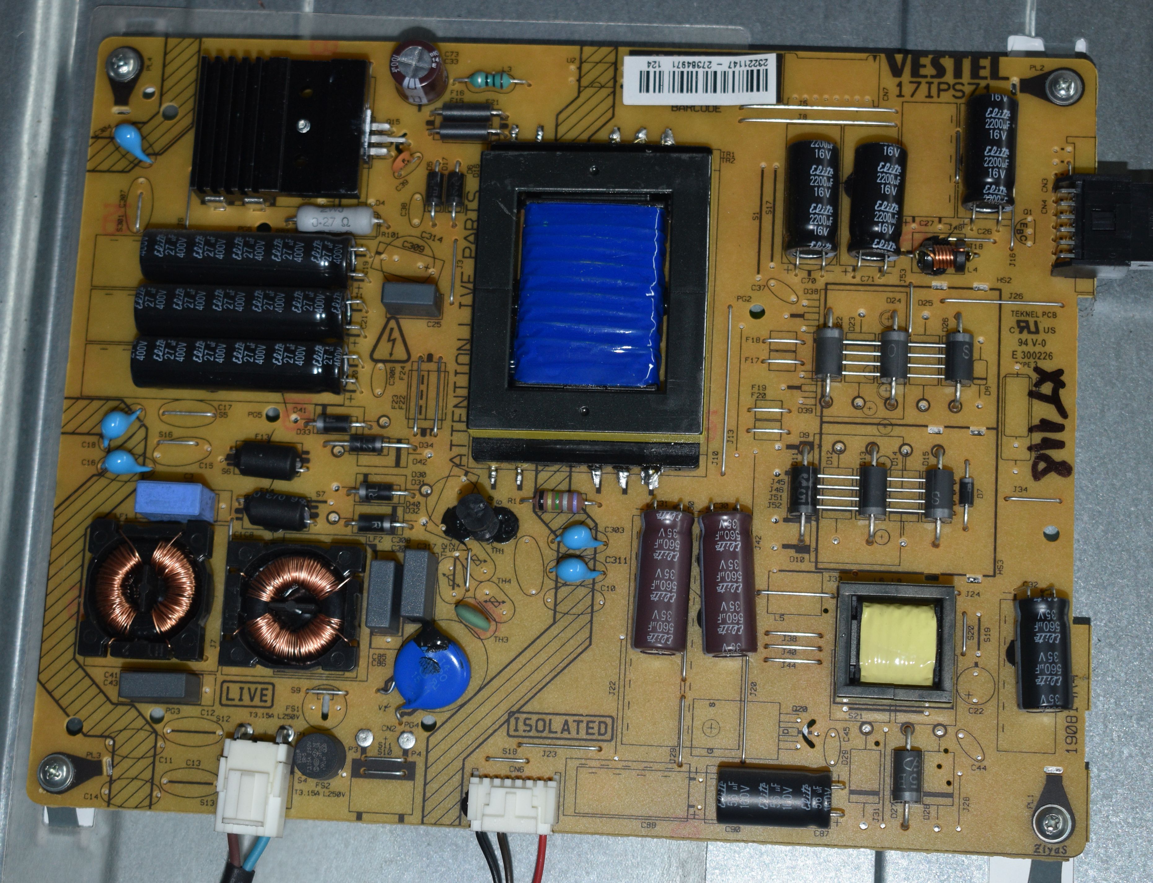 17IPS71 48-49-50" cu 24V - 23221147 - pozitia XT118 XT133 XT135