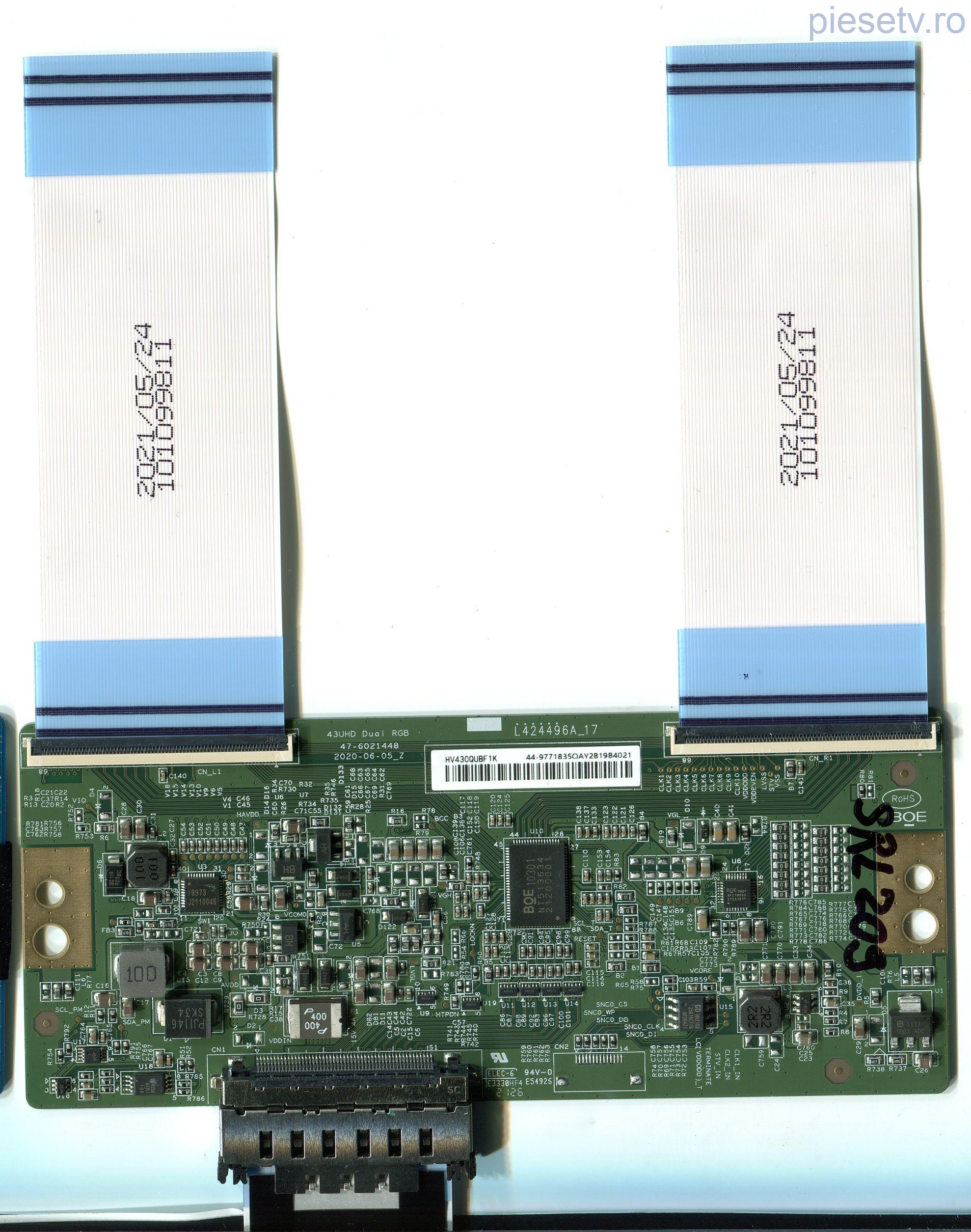 HV430QUBF1K = 43UHD Dual RGB = 47-6021448 = 2020-06-05_Z - pozitia SRL209