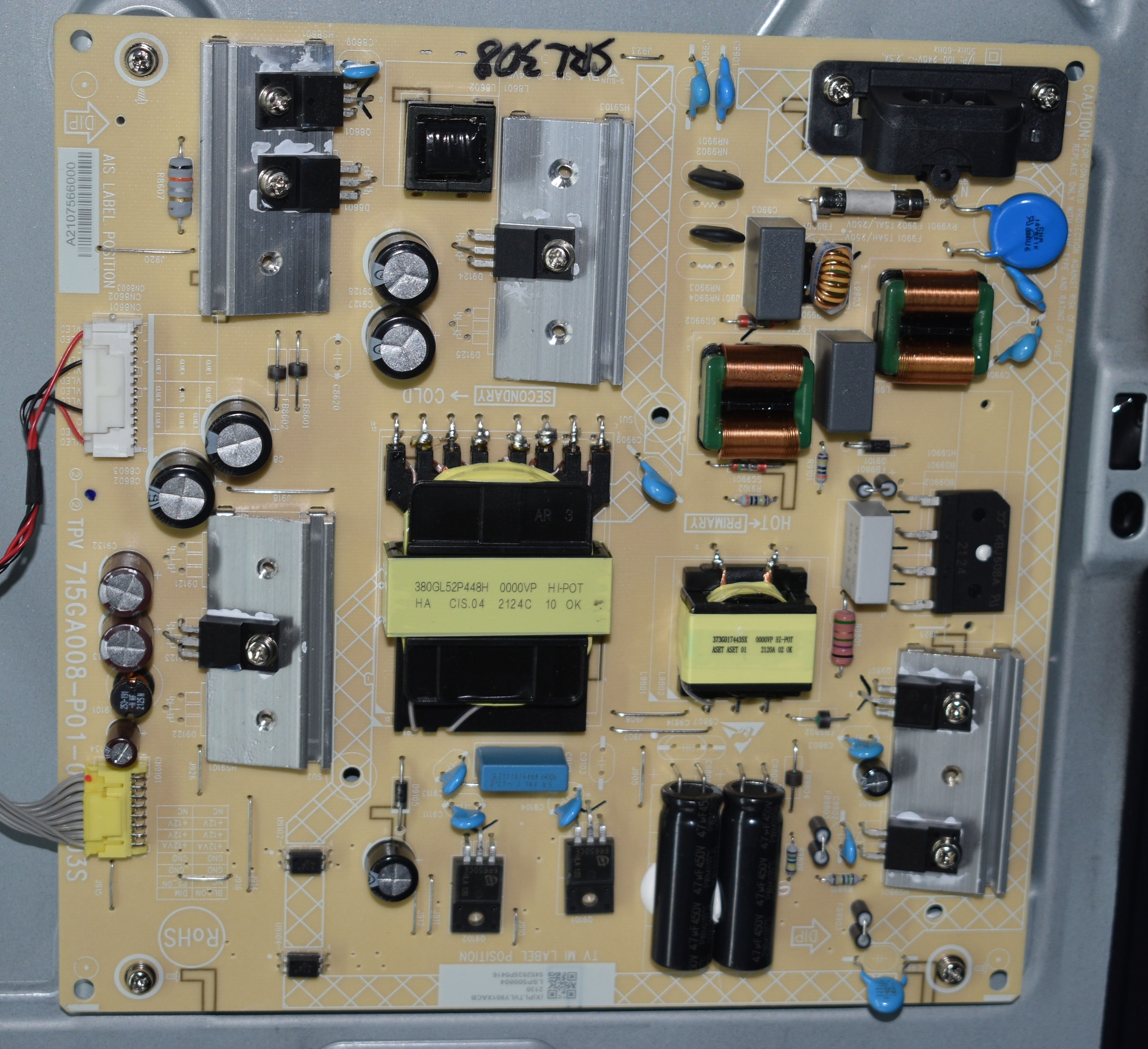 715GA008-P01-002-003S = PLTVLY801XACB - pozitia SRL308 SRL439