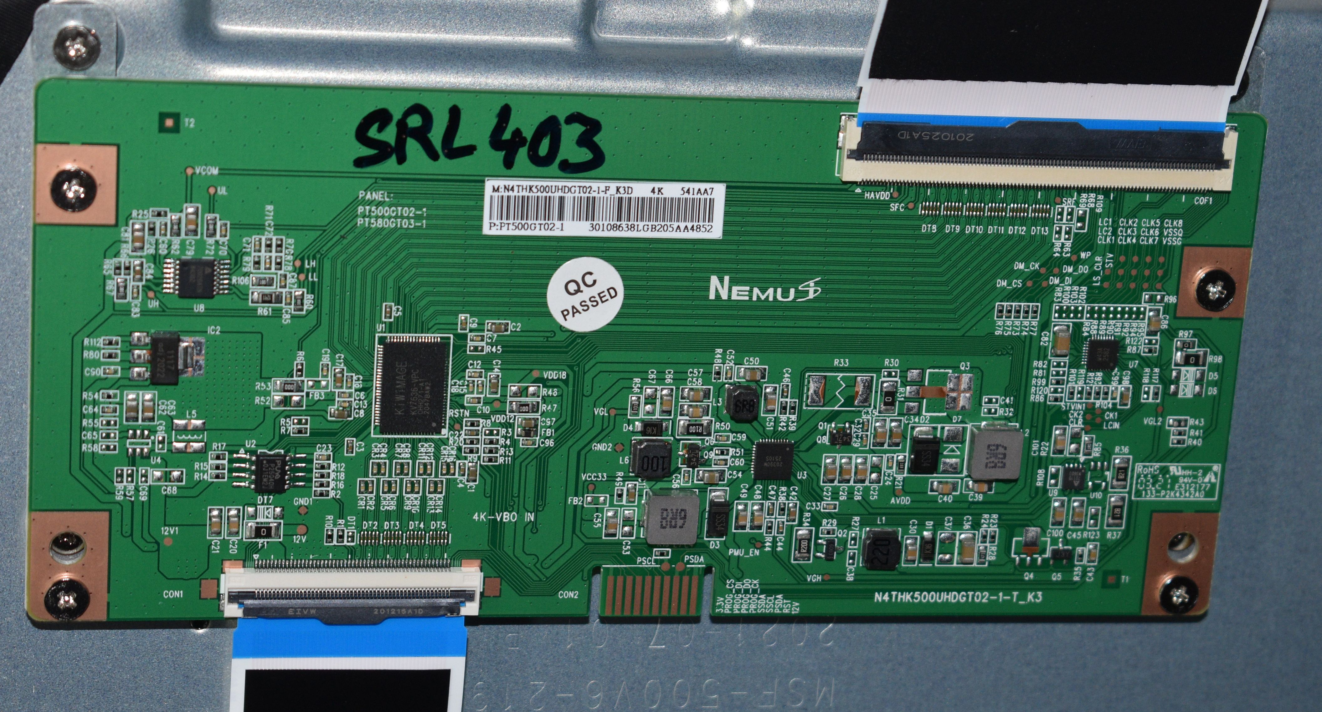 NEMUS PT500GT02-1 = N4THK500UHDGT02-1-T_K3 - pozitia SRL403