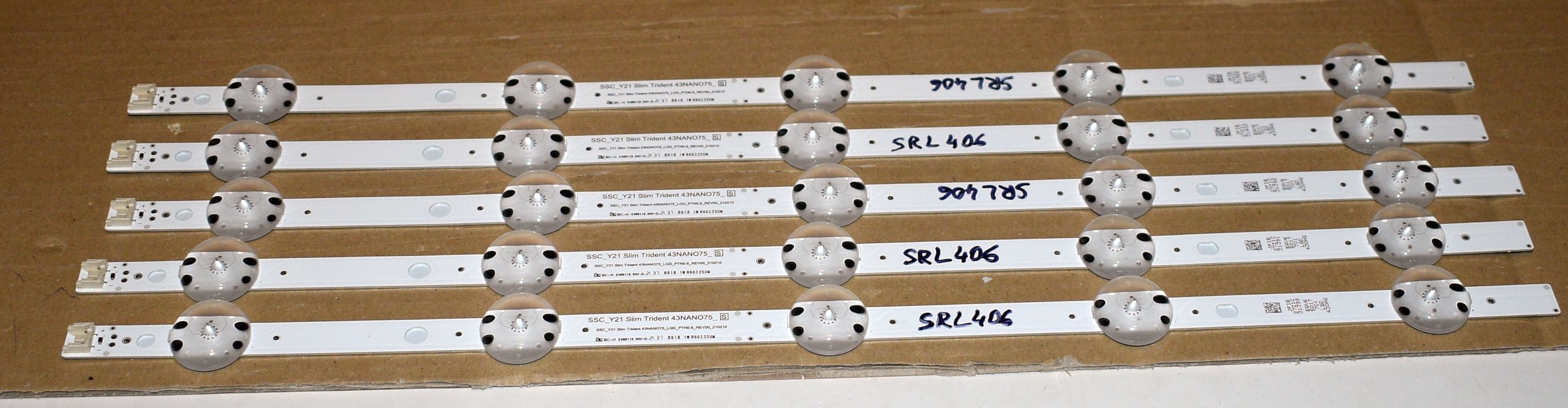 SSC_Y21 Slim Trident 43NANO75_S - pozitia SRL406 SRL435