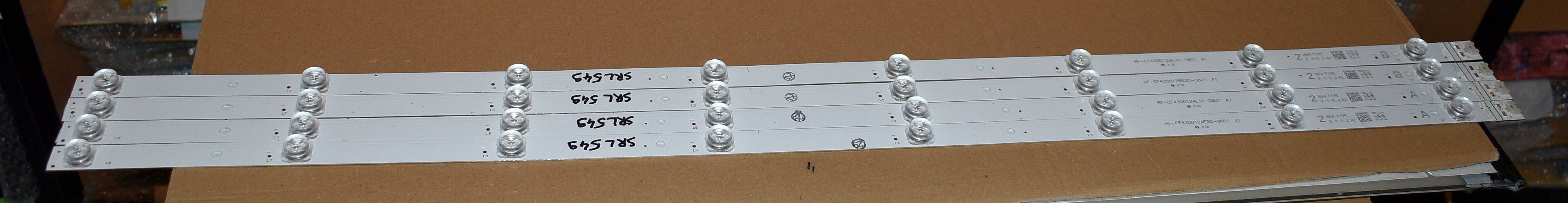 RF-CF430012BE30-0801 A1 + RF-CF430012AE30-0801 A1 - pozitia SRL549 SRL712