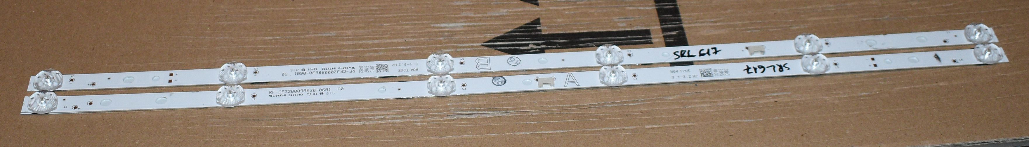RF-CF320009AE30-0601 A0 + RF-CF320009BE30-0601 A0 - pozitia SRL617 GG652