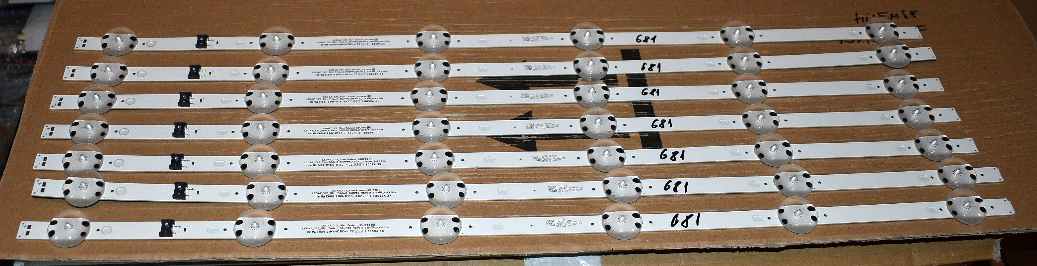 LEDAZ_Y21_Slim Trident_55UP80 H  - pozitia SRL681 PX321