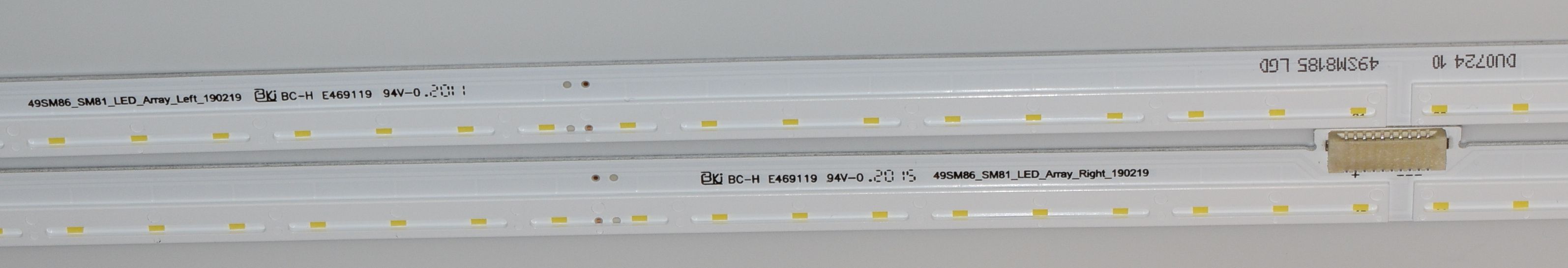 49SM86_SM81_LED_Array_Left_190219 + 49SM86_SM81_LED_Array_Right - pozitia MG616